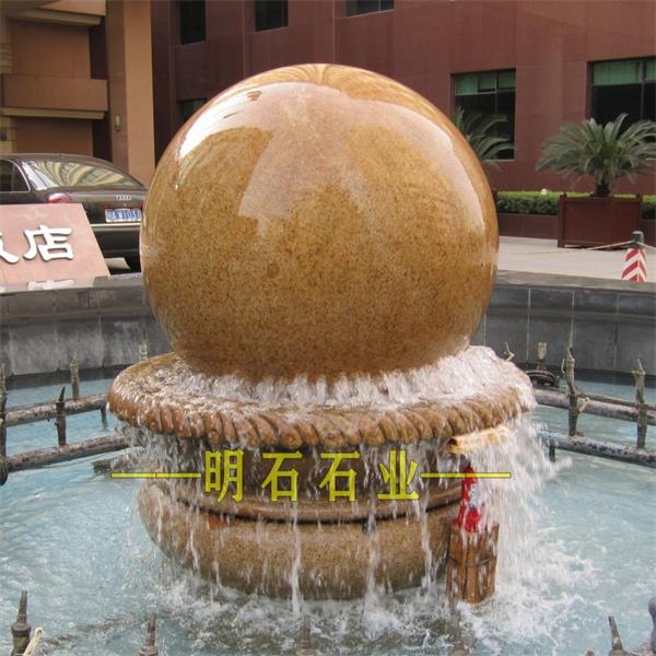 白银风水球（黄金麻）